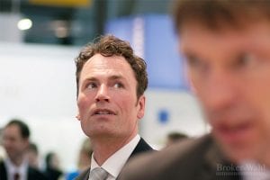 Kai Friedrich, CEO des Onlinebroker Cortal Consors, auf der Preisverleihung der Broker-Wahl 2012